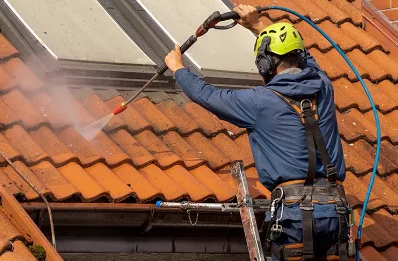 Démoussage et hydrofuge de toiture à Montguyon